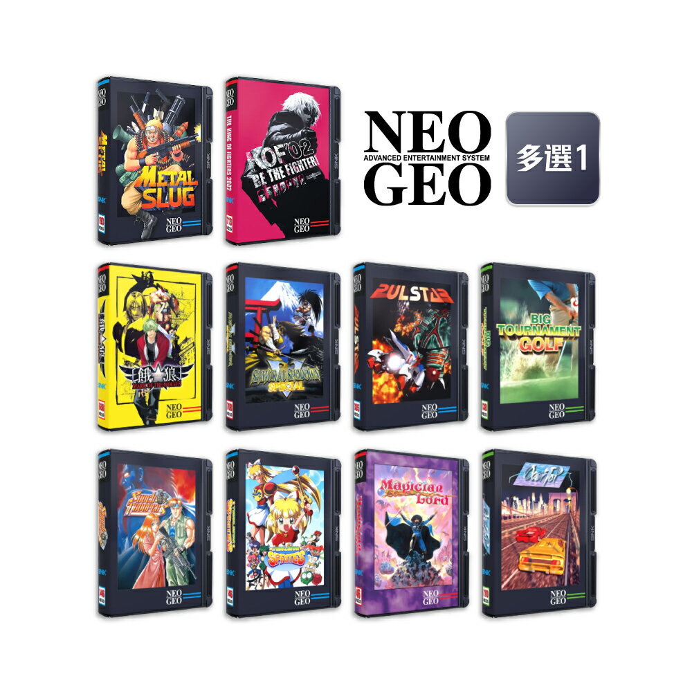【御玩家】[預購11月下旬暫定] SNK 遊戲卡匣「NEOGEO AES+」復古 懷舊 格鬥天王 餓狼傳說 日英介面 不支援中文 1