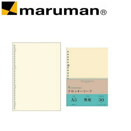 日本 maruman  L1336 空白20孔A5 素描紙 /組