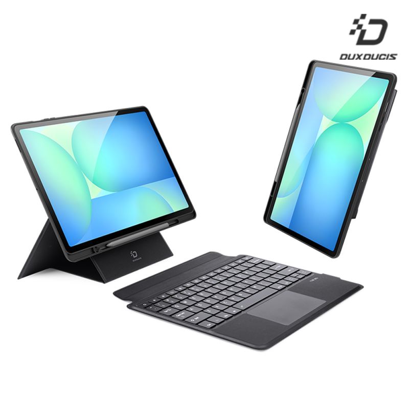 Samsung平板電腦推薦到DUX DUCIS SAMSUNG 三星 Galaxy Tab S10 FE+ DK 鍵盤保護套 平板保護套 實體鍵盤套 磁吸保護套 注音輸入 倉頡輸入【愛瘋潮】就在愛瘋潮工作室推薦Samsung平板電腦