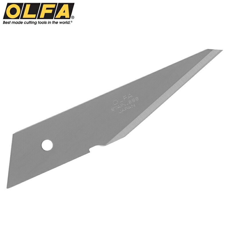 耀您館★日本製造OLFA工藝刀刀片替刃CKB-2(2入;不鏽鋼;厚度1.2mm)適CK-2 For CraftKnife