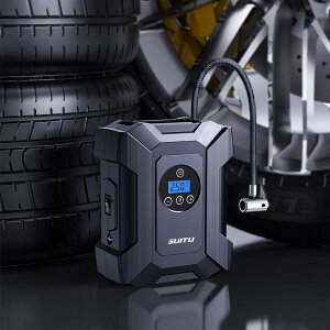 汽車充氣泵數顯車載充氣泵便攜式汽車迷你充氣泵手持越野車打氣泵