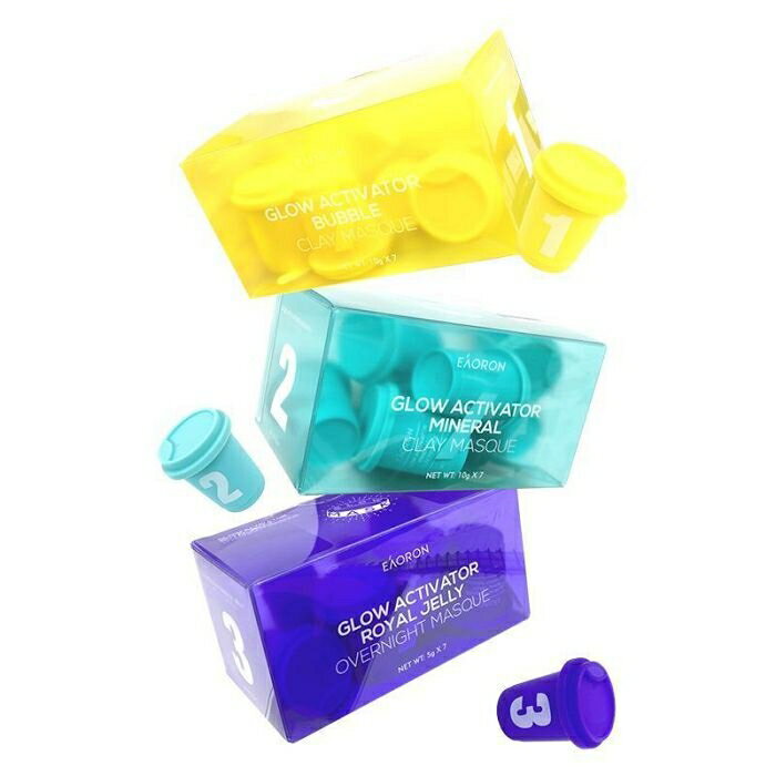 澳洲 Eaoron 瑩亮保濕清潔 小杯杯面膜泥膜系列(1盒7入) (有中標) CICIGO 預購 2