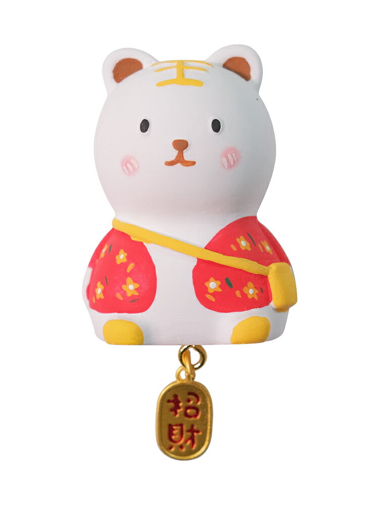 虎年吉祥物車載香水香薰汽車出風口空調香氛可愛老虎擺件裝飾用品 4