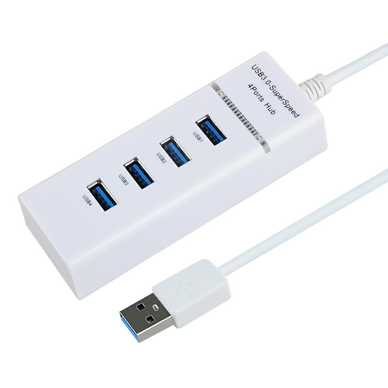 紫外線 電腦高速usb3.0分線器一拖四接口 筆記本usb-hub集線器 3