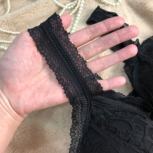 ANNAS 韓國水貂絨蕾絲背心 胸墊罩杯 打底衫 蕾絲肩帶 刷毛加絨 保暖內搭衣 發熱衣小可愛 5