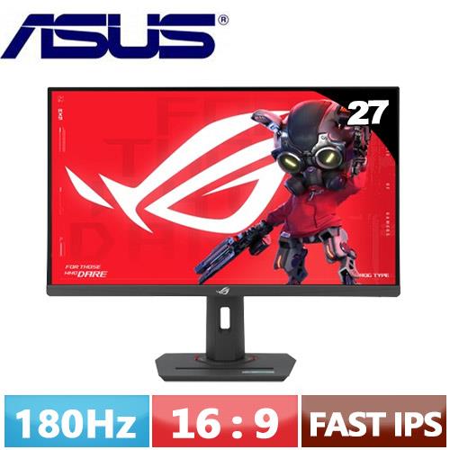 ASUS華碩 27型 ROG Strix XG27ACS USB-C 電競顯示器 黑色