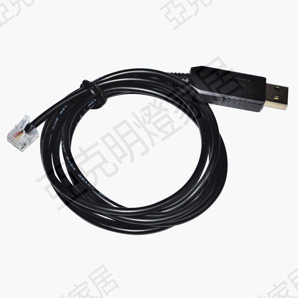 USB轉RJ11 用於CISCO思科IP電話控制臺電纜AUX介面 232通訊調試線【亞德機械五金家居】