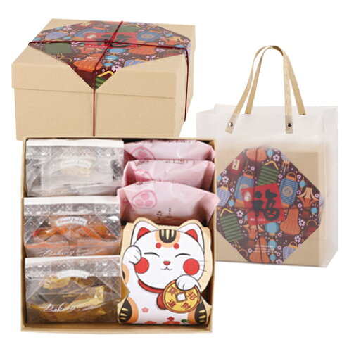 福暖四季慶新春禮盒 2025年貨大街過年禮盒推薦-采唐茶菓福暖四季慶新春禮盒