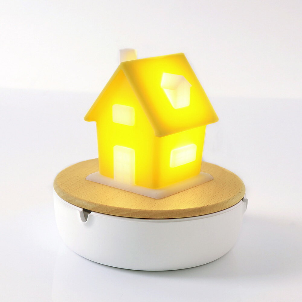 Homi黃色小屋USB充電造型夜燈【Vacii】 / H&D / 日本MODERM DECO