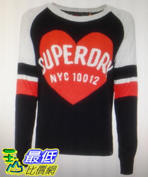 [COSCO代購 如果售完謹致歉意] W1257393 Superdry 長袖Logo圖案上衣