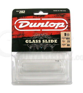 Dunlop 202 Guitar Slide 木吉他/電吉他藍調/鄉村音樂/搖滾樂必備玻璃滑音管【唐尼樂器】