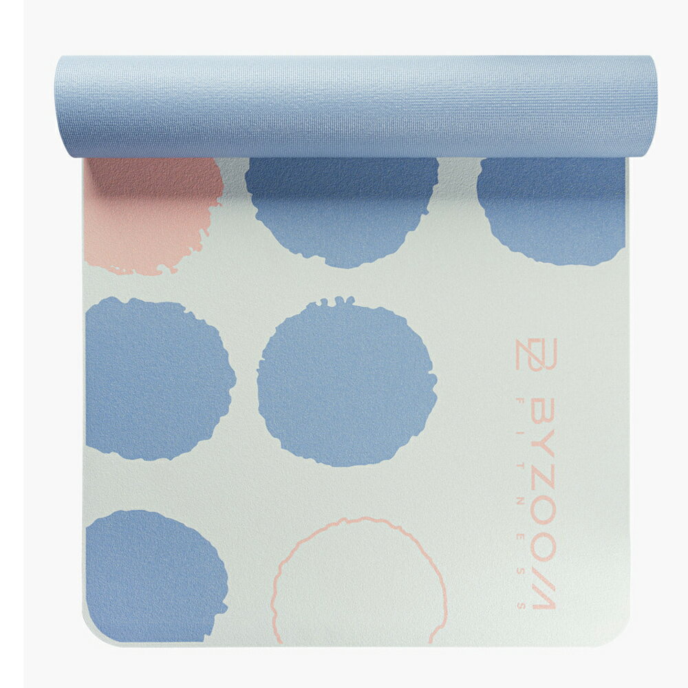 Byzoom Fitness PVC 瑜珈墊 5mm (馬卡龍)