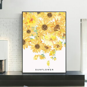 新款鉆石畫滿鉆向日葵現代客廳玄關太陽花貼鉆十字繡手工小件