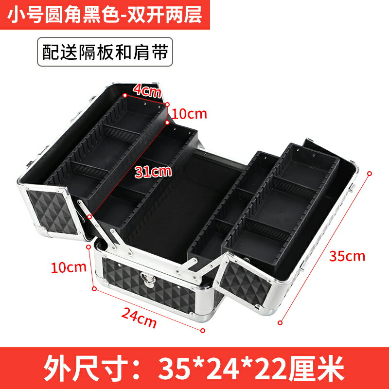 {公司貨 保固一年}多層裝藥物收納盒醫護醫療收納藥品大容量救援應急出診箱帶鎖金屬 0