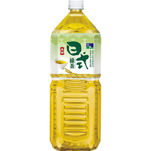 悅氏 日式綠茶-無糖(2000ml/瓶) [大買家]