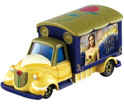 X射線【C886082】Tomica 美女與野獸Beauty and the Beast宣傳車 ,玩具車/ 迴力車/模型/玩具