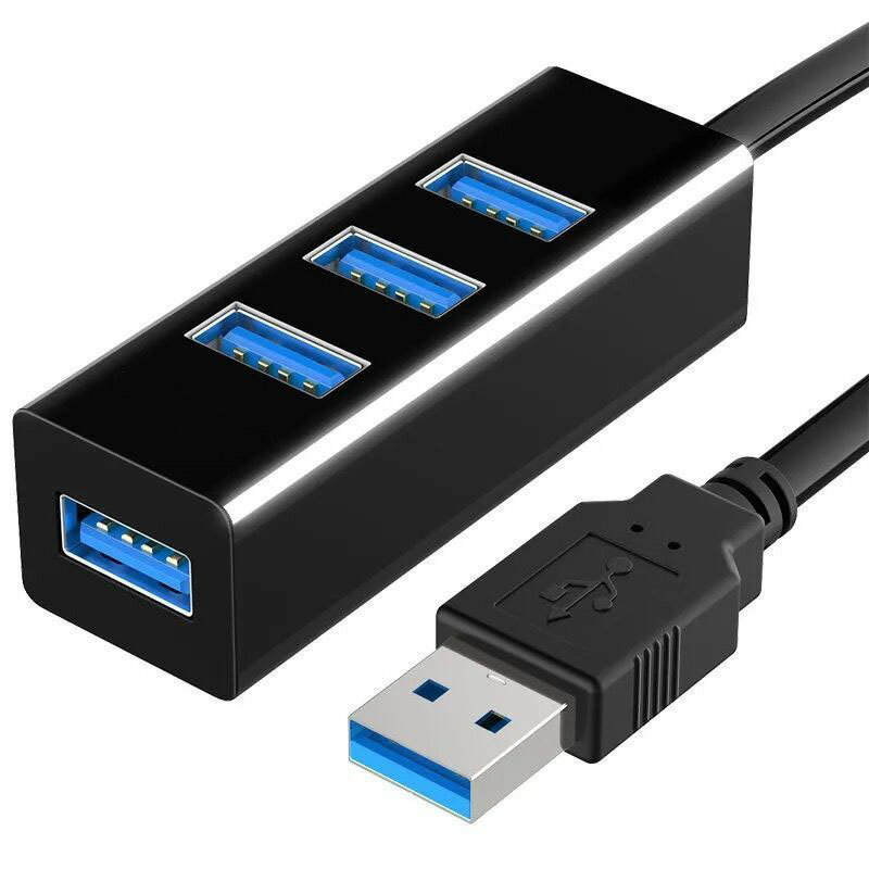 usb分線器介面擴展器3.0轉接頭筆記本臺式電腦一拖四擴充套件塢集線器【宜家良品百貨】