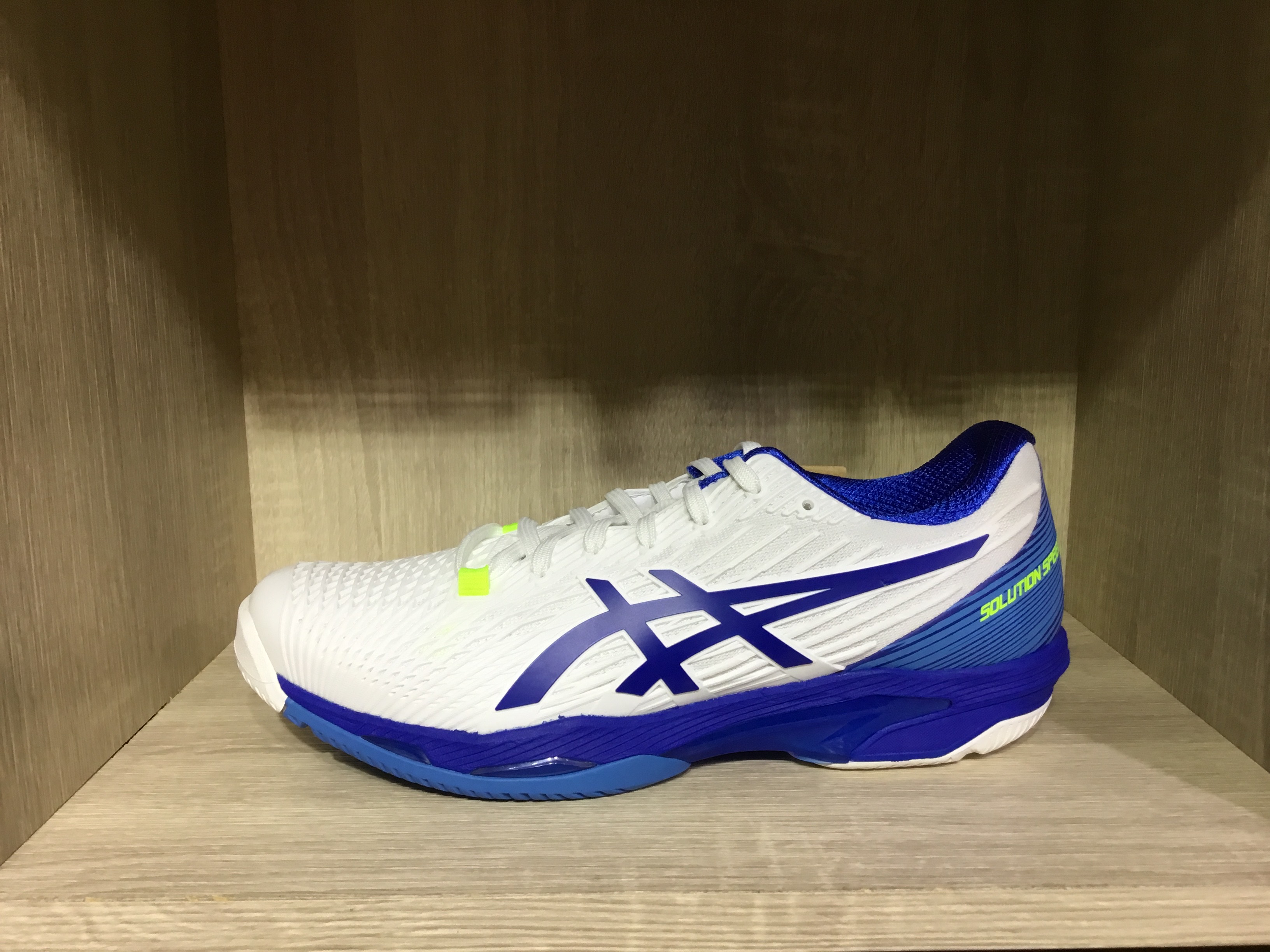 2022 Asics Solution Speed FF 2 專業男網球鞋(白藍)