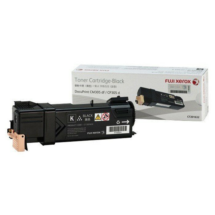 Fuji Xerox 富士全錄 CT201632 原廠黑色碳粉匣 適用DocuPrint CP305d/CM305df