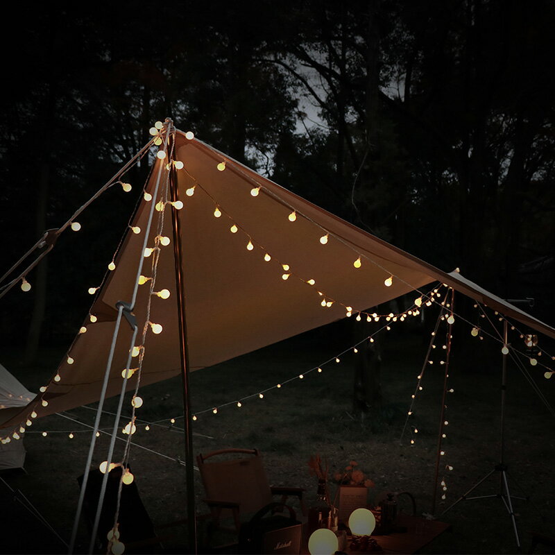 Fantasy Garden夢花園LED串燈帳篷裝飾防水露營照明滿天星氛圍燈 4