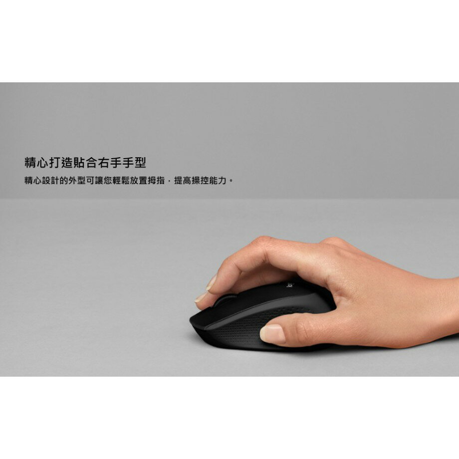 羅技 Logitech M331 SILENT PLUS 無線靜音滑鼠 2.4Ghz無線滑鼠 4