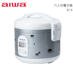 【AIWA 愛華】六人份電子鍋 EC-6