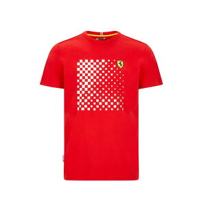 法拉利(Ferrari)菱格紋T恤 黑、紅色(S~XL)