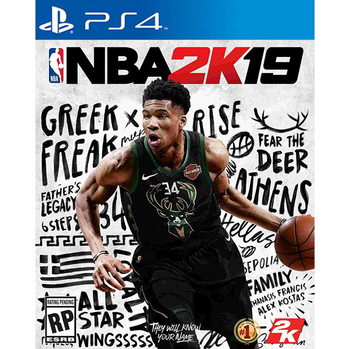 現貨供應中 中文版 [普通級] PS4 NBA 2K19