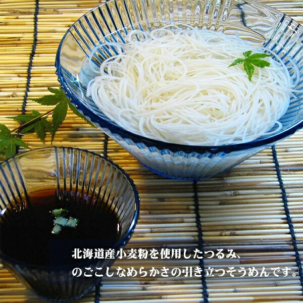 【江戶物語】Fujiwara 藤原製麵 北海道地粉 極細切 素麵 5束入 500g 生麵條 麵線 冷麵 沾麵 日本進口 2