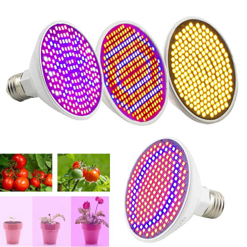 Led燈泡全光譜植物花卉生長燈日光燈植物生長箱溫室生長
