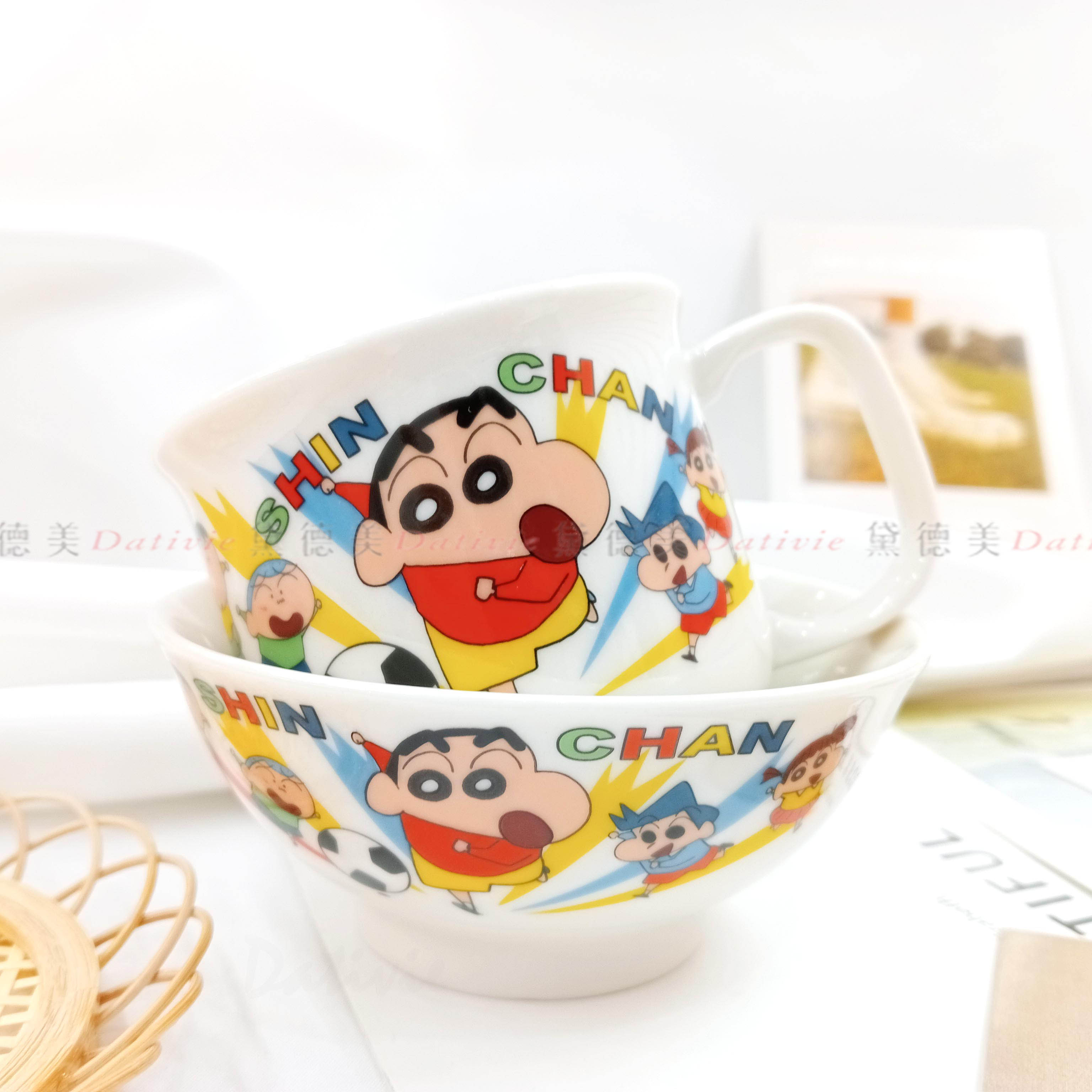 陶瓷杯碗系列-蠟筆小新 Crayon Shin Chain クレヨンしんちゃん 金正陶器 日本進口正版授權