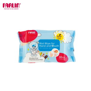 【FARLIN】嬰兒木糖醇手口專用濕紙巾_30抽