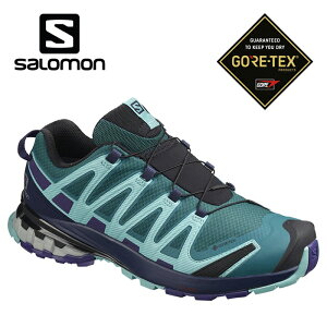 ⭐限時9倍點數回饋⭐【毒】Salomon 所羅門 XA PRO 3D V8 GTX 所羅門 健野鞋 登山鞋 Gore-Tex 健行鞋 女款 落日藍/藍綠 (L40990300)