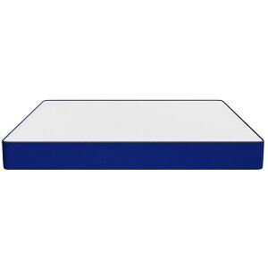 【優選百貨】墨思慕藍色記憶棉盒子床墊真空壓縮卷包床墊席夢思乳膠彈簧床墊