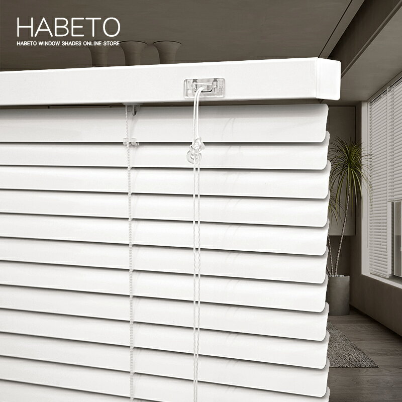 百葉簾 窗簾 遮光窗簾 百葉窗簾鋁合金辦公室浴室衛生間廁所專用防水遮光升降卷簾免打孔【MJ26501】