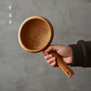 天然大竹節水勺 竹舀水瓢 老式竹制水勺 分茶勺楠竹水勺 茶道配件