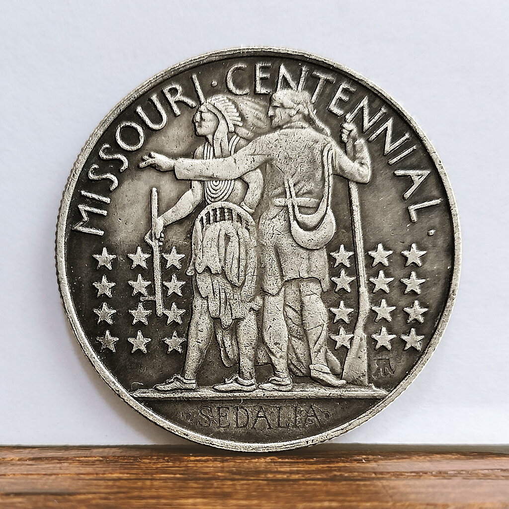 1821美國密蘇里州紀念半美元硬幣外國硬幣50美分仿古紀念幣銀幣| 協貿國際日用品生活3館| 樂天市場Rakuten