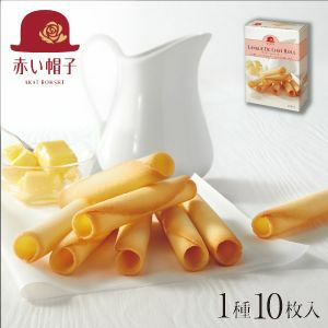 【櫻田町】★現貨★ 紅帽 赤い帽子LANGUE DE CHAT ROLL（ラングドシャロール）禮盒  效期26/01/21
