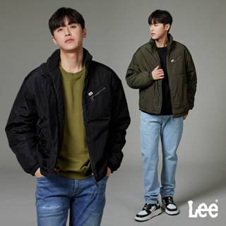 Lee 男款 口袋拉鏈舖棉外套