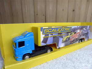 Racing Team Scalextric斯堪尼亞貨柜集裝箱車模型狗仔CORGI 1:64