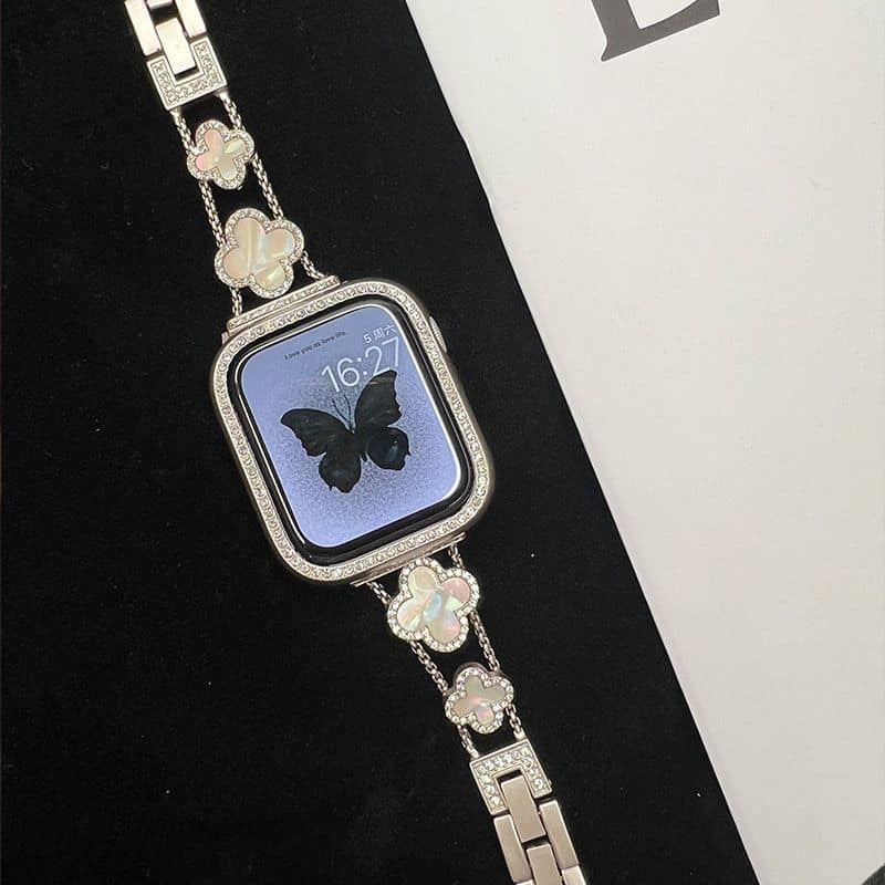 這款好高級 貝母設計高級感APPLE WATCH錶帶