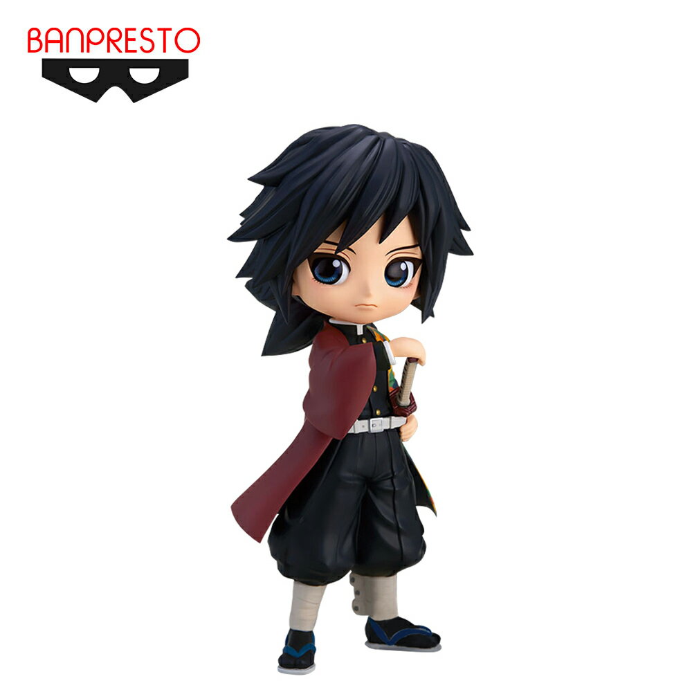 【日本正版】Q posket 鬼滅之刃 富岡義勇 公仔 模型 Banpresto 萬普 - 174342
