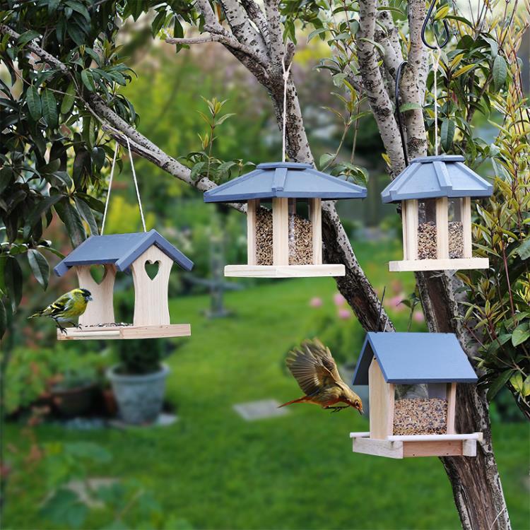 餵鳥器 LaMaison賓朋四海喂鳥器戶外小鳥喂食器陽臺庭院花園鳥食盒