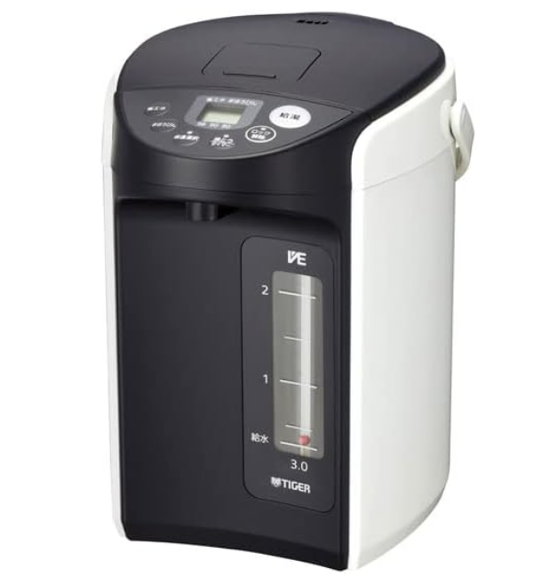 TIGER PIQ-A301  虎牌 熱水壺 3L 省電 4段保溫 傾倒防漏 日本必買代購