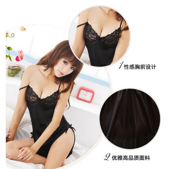 人氣款 冰絲睡衣 情趣睡衣 性感睡衣 吊帶睡衣 連身睡衣 加大碼M~XXXL 性感優質 親膚涼感 2