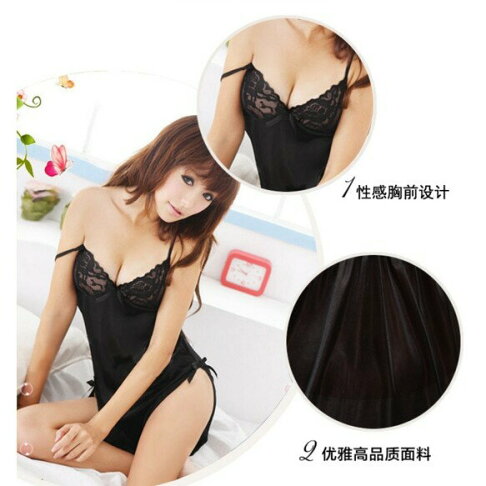 人氣款 冰絲睡衣 情趣睡衣 性感睡衣 吊帶睡衣 連身睡衣 加大碼M~XXXL 性感優質 親膚涼感 2