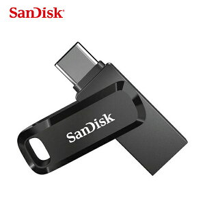SanDisk SDDDC3 Ultra Go USB Type-C 尊爵黑 雙用隨身碟-富廉網