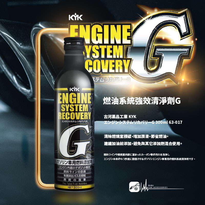 CN511 燃油系統強效清淨劑G 300ml 63-017 汽油添加劑 清潔燃燒管線及燃燒室積碳