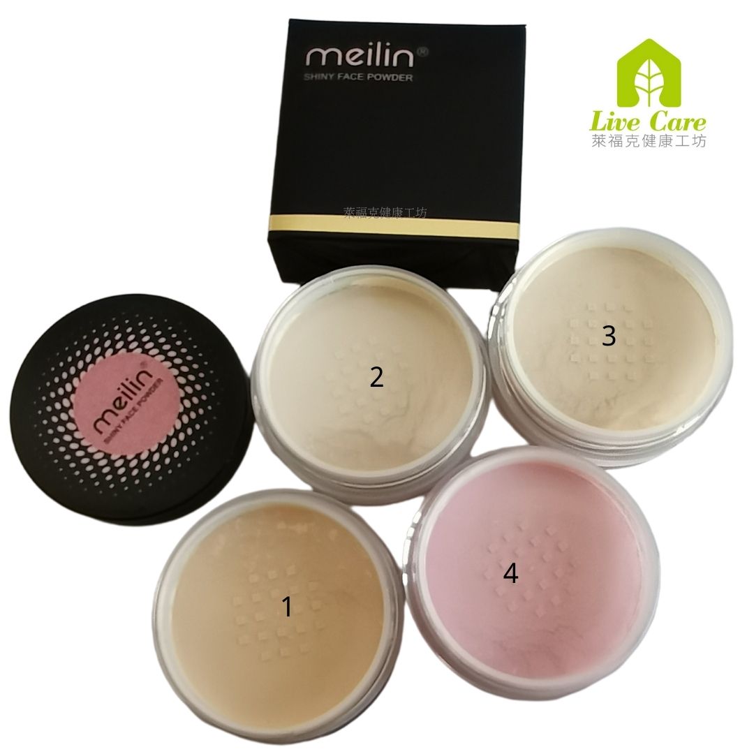 MEILIN梅琳 P-225清透蜜粉15g(4色可選附粉撲) 輕盈細緻、持久定妝