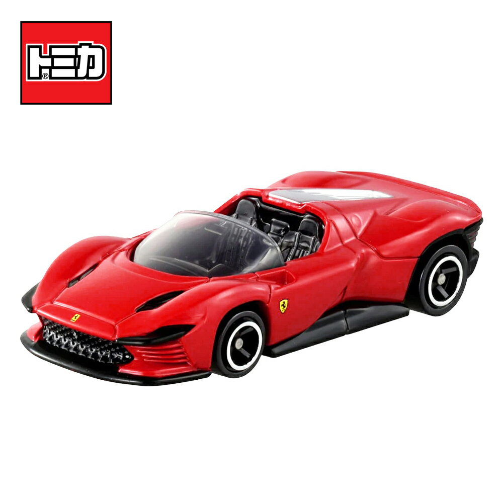 【日本正版】TOMICA NO.46 法拉利 DAYTONA SP3 跑車 Ferrari 玩具車 多美小汽車 - 188865